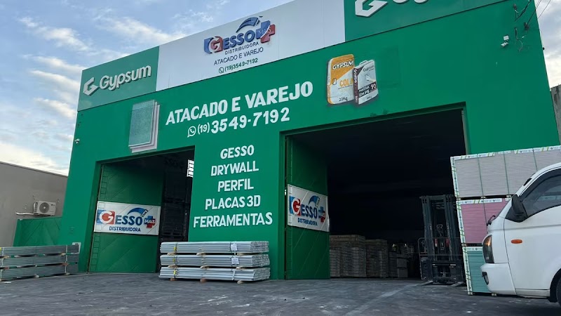 Gesso e Drywall | Gesso Mais Mogi Mirim Distribuidora | Mogi Mirim - SP