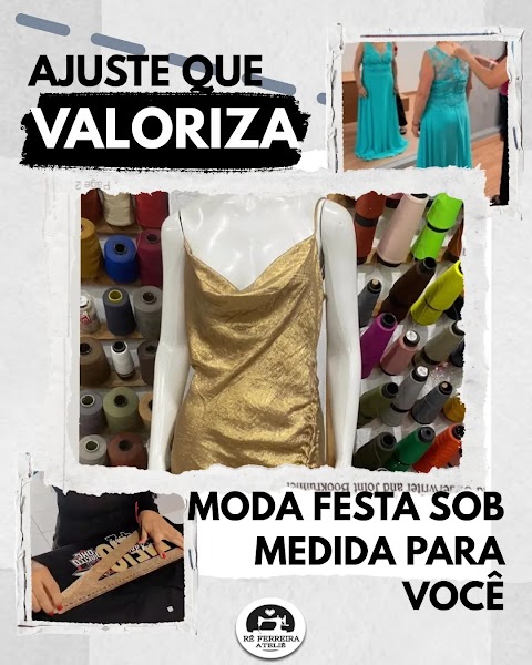 RÊ.FERREIRA Ateliê, ajustes, consertos e customização de roupas